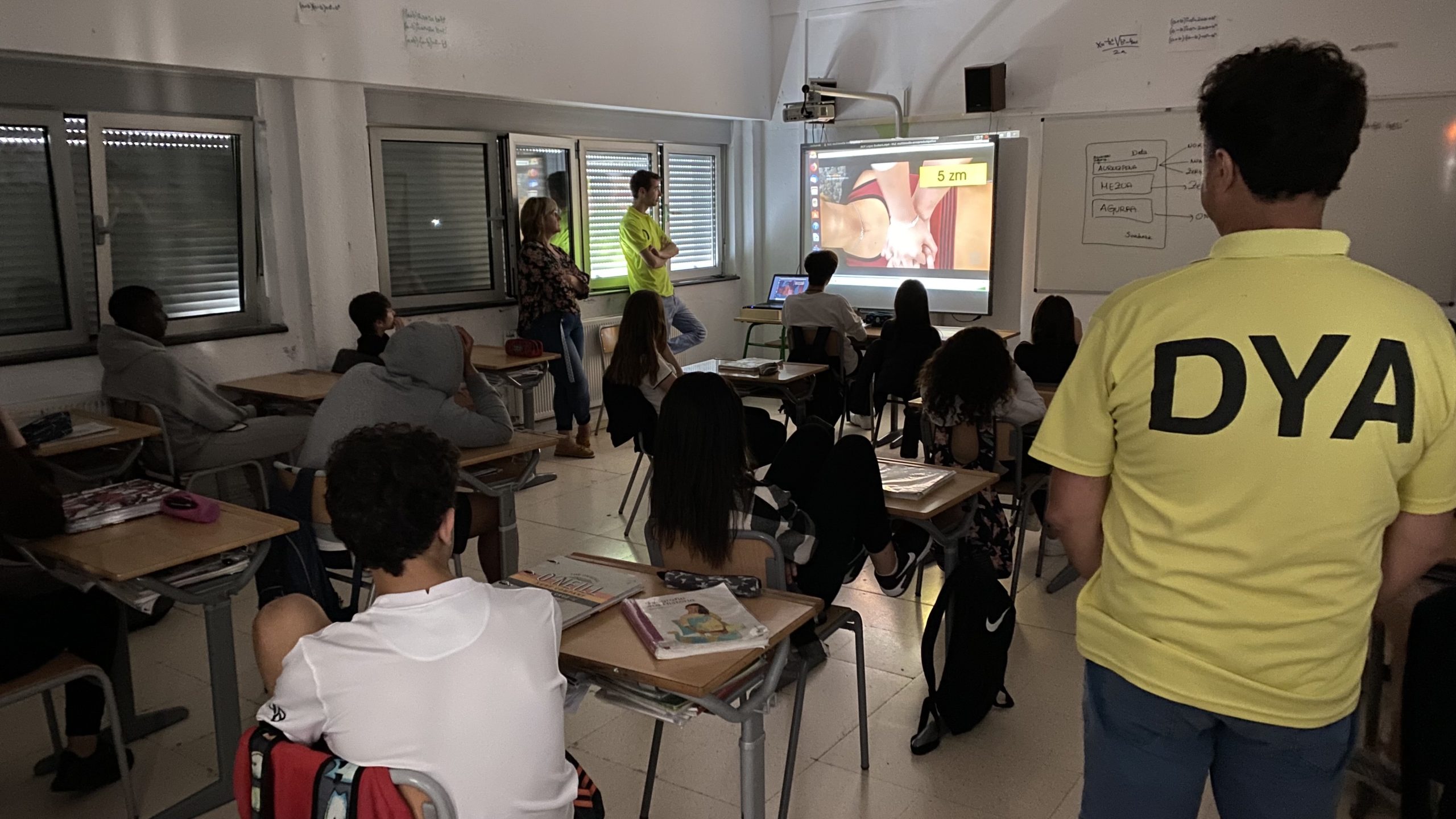 Curso de primeros auxilios en el 1º ciclo