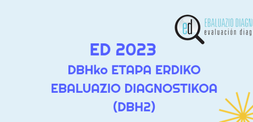 ED 2023: Evaluación Diagnóstica de mitad de etapa