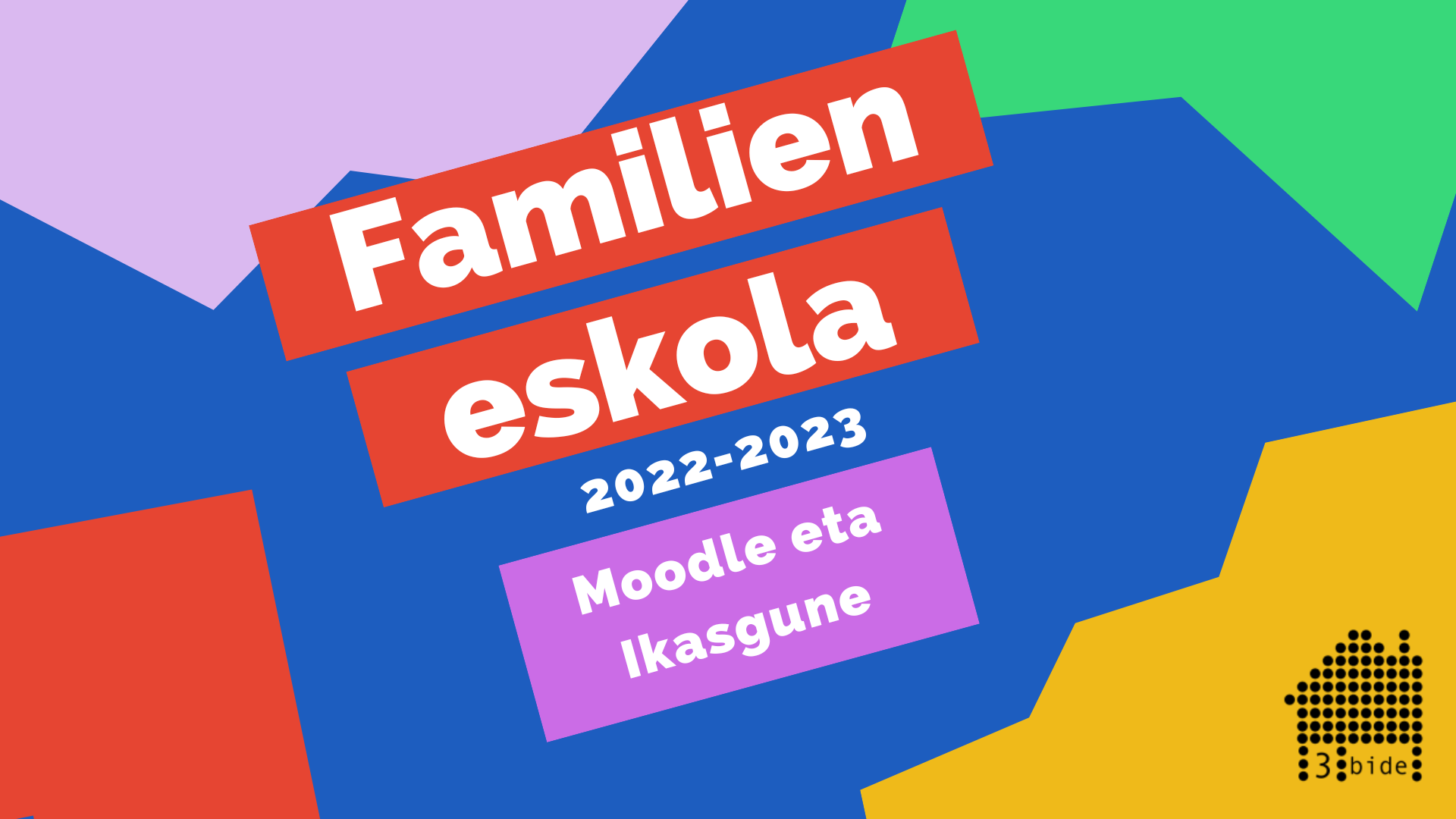 Formación de Ikasgune y Moodle para familias