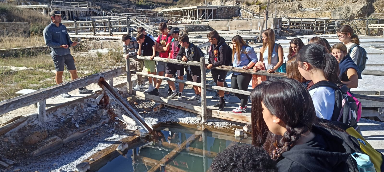 Visita al valle salado de Añana