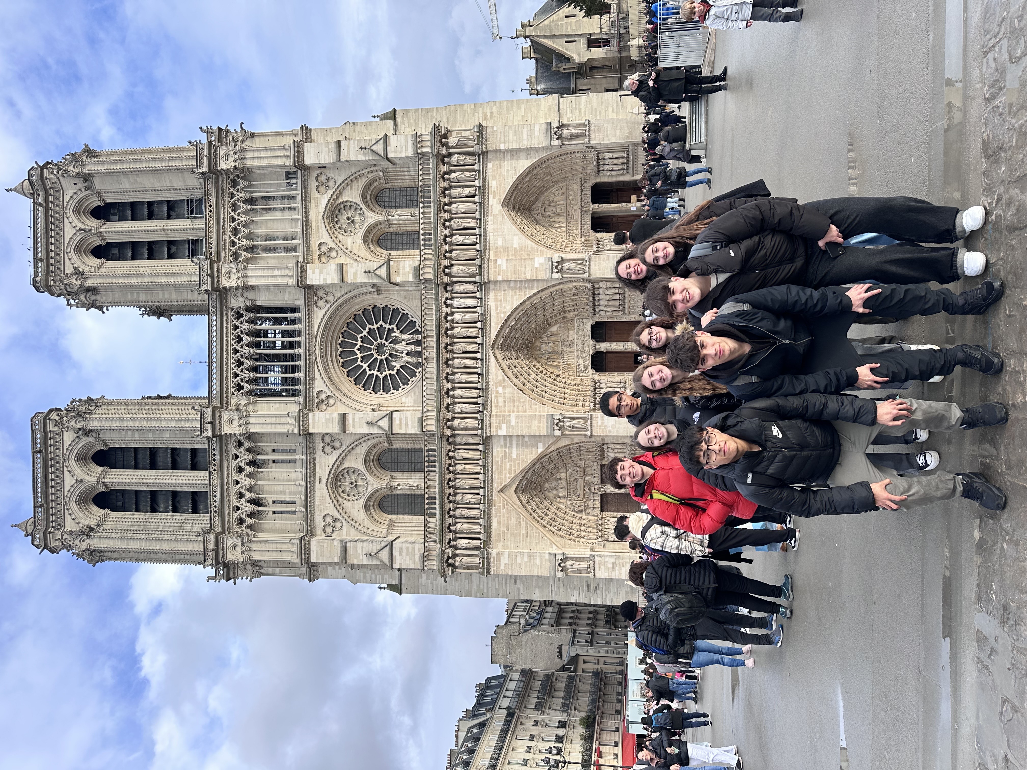 Los/as alumnos/as de francés de tercero han estado en Paris